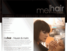 Tablet Screenshot of melhair.de